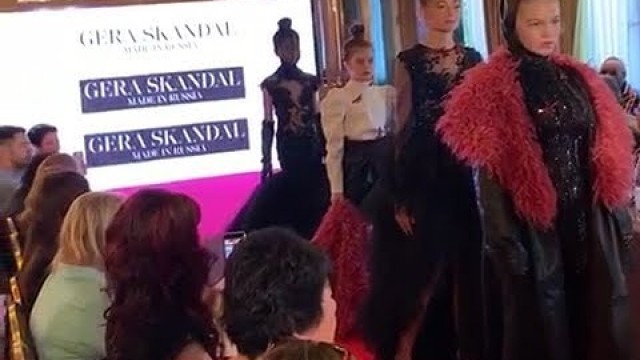 'Gera Skandal Kids/teens Runway Fashion show on Milan Fashion Week 2019 European Fashion Union EFU'