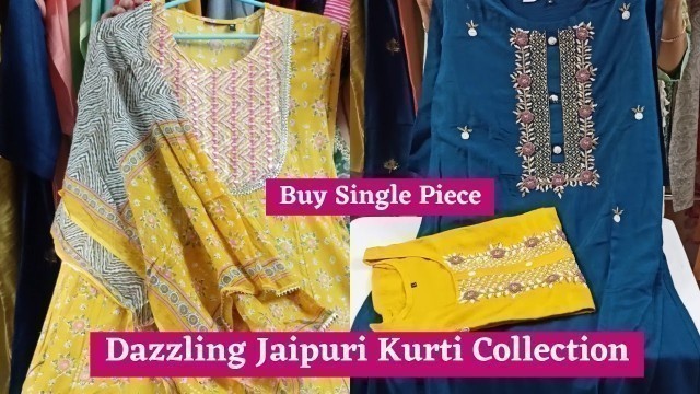 'Jaipuri Kurtis Collection - Casual and Party wear - Buy Single Piece'