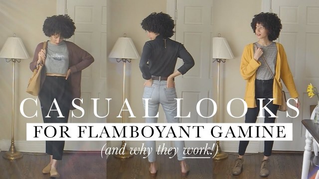 'Casual and Comfortable Outfits for Flamboyant Gamine | Personal Style Journey | Authentic by Frani'