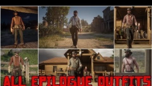 'Red Dead Redemption 2 | Recreating all epilogue outfits'