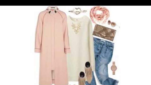 'أفكار لتنسيق ملابس المحجبات  casual hijab outfits ideas - hijabi outfits inspiration'