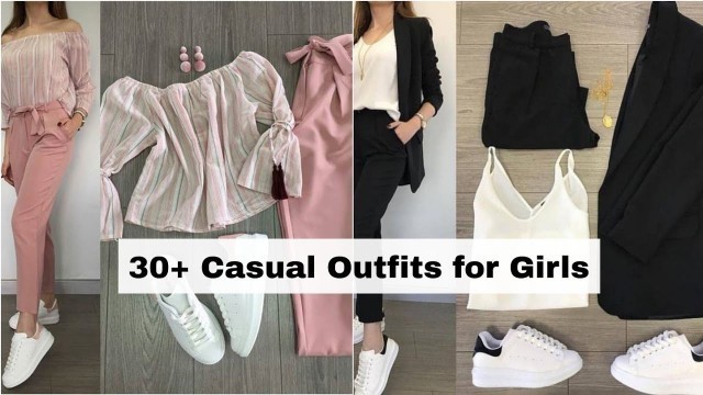 '30 Casual Outfits for Girls 2021 | Dressing Style for Girls • Lookbook Korean Dress STYLE GRAM'