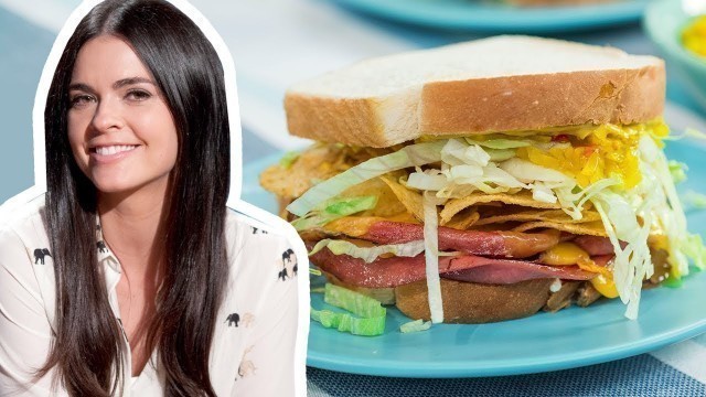 'Katie Lee Makes a Fried Bologna Sandwich | The Kitchen | Food Network'