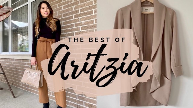 'ARITZIA MUST-HAVES FOR WORK | Business Casual, Officewear, Workwear Outfits from Aritzia'