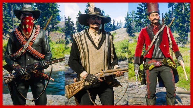 'Red Dead Online Hot New Outlaws Outfits (LIMITED TIME CLOTHES)'