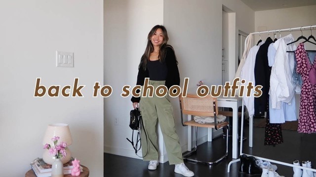 '20 casual back to school outfits! (comfy outfits)'