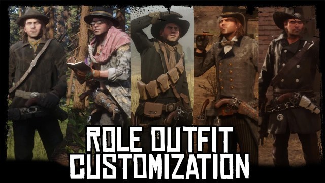 'Red Dead Online How To Customize Role Outfits'