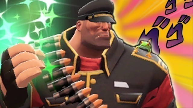 '[TF2] Heavy\'s Bizarre Adventure: Pyrodust Crusaders (Blue Moon Cosmetic)'