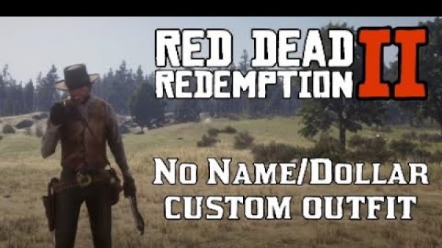 'No Name/Dollar Clint Eastwood Custom Outfit - Red Dead Redemption 2 Unique Fashion'