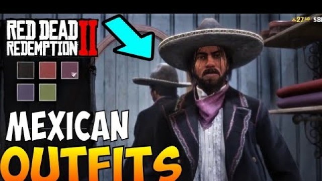 'Red Dead Redemption 2 Online Amazing Mexican & Native Outfits(The Bandito,The Chieftain & more)'