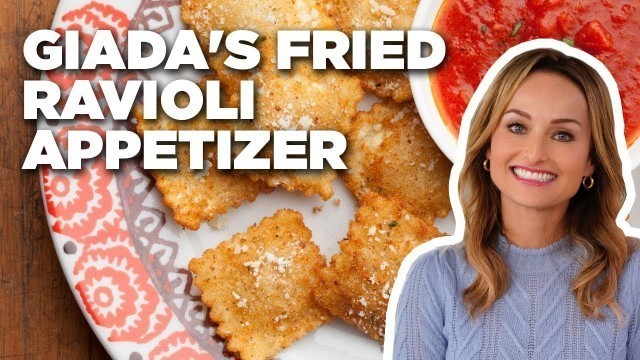 'How to Make Giada\'s Fried Ravioli Appetizer | Everyday Italian | Food Network'