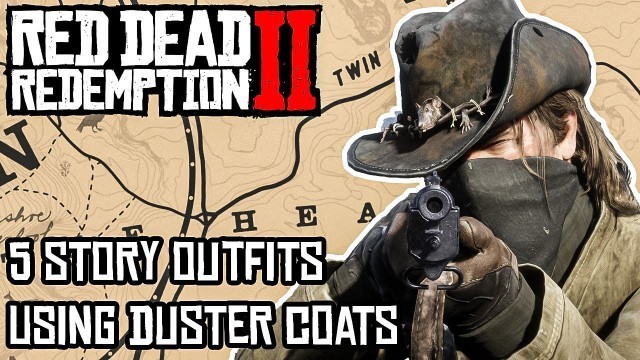 '5 Story Outfits Using Duster Coats || Red Dead Redemption 2'