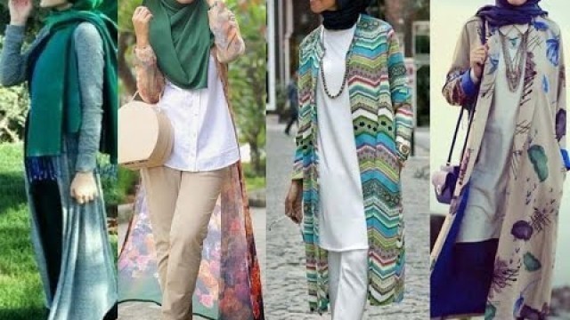 'Casual Hijab Fashion - Cardigan Outfits Style  ازياء كاجوال للمحجبات 2'