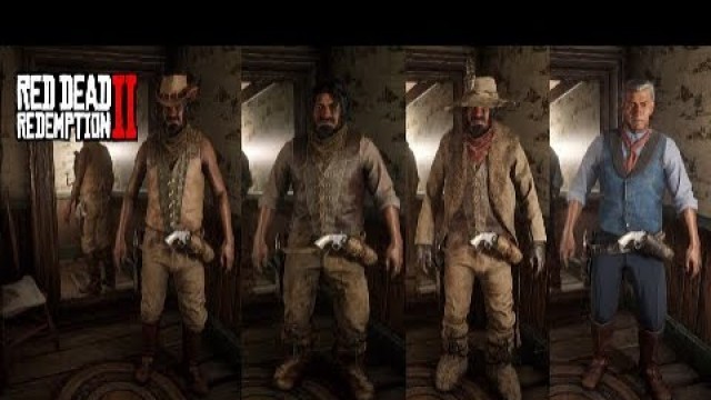 'Red Dead Redemption 2 Amazing Outfits #12  (The Gator Boah, Hosea & More!)'