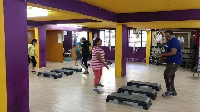 'Aerobics|step aerobics|cardio|dance|Music|fitness|uttars fitness 2016-08-06'