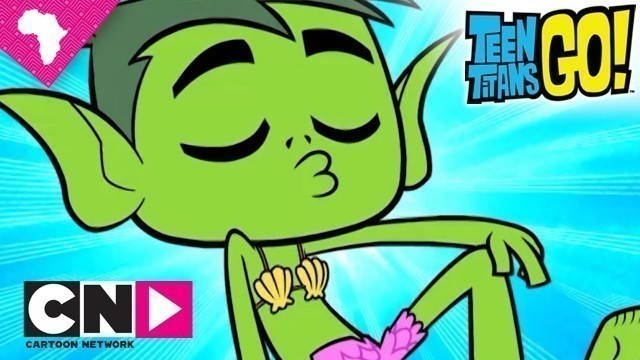 'Teen Titans Go! | Island Fashion Show! | Cartoon Network Africa'