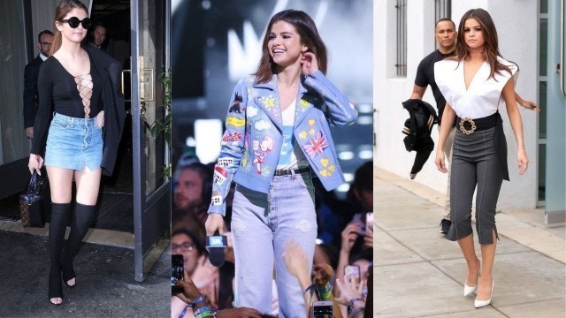 'SELENA GOMEZ OUTFITS STREETSTYLE 