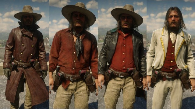 'Micah Bell Outfits and Clothing in Red Dead Redemption 2 Outfit Showcase'