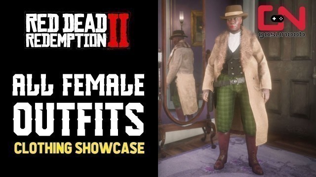 'Red Dead Redemption 2 Online - All Female Outfits & Clothing Showcase'