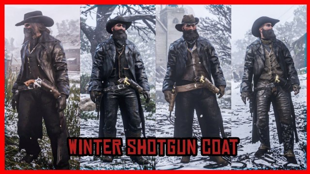 'Red Dead Online Requested Outfits #123 Winter shotgun Coat Outfits'