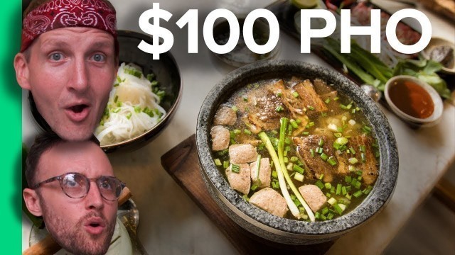 '$2 PHO vs $100 PHO - Northern VS Southern Pho! (Có phụ đề Tiếng Việt)'