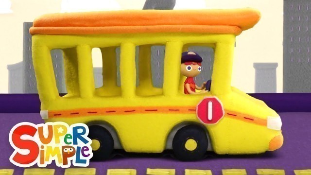 '10 Little Buses | Kids Songs | Super Simple Songs'