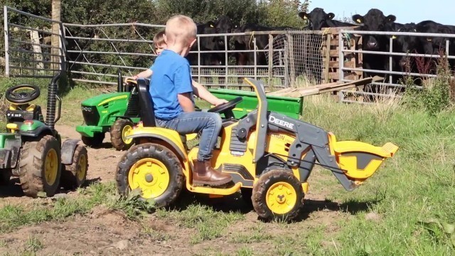 'TRACTORS FOR KIDS, JOHN DEERE, TRACTOR VIDEOS'