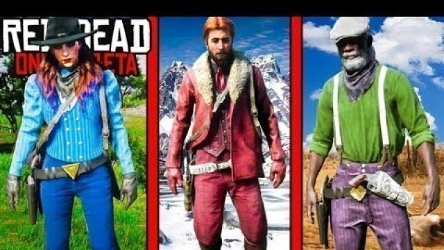 'TOP 5 BEST OUTFITS in Red Dead Redemption 2! RDR2 Online Outfits!'