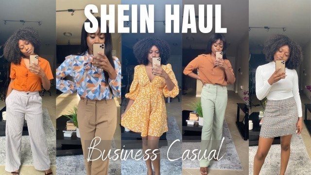 'SHEIN HAUL | BUSINESS CASUAL OFFICE WEAR'