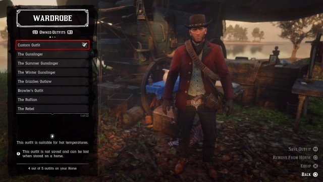 'Red Dead Redemption 2: How To Modify Clothes And Customise Outfits - No Commentary'