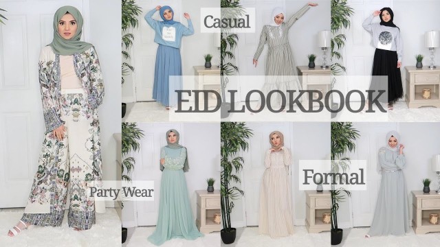 'EID LOOKBOOK 2020 | OUTFIT IDEAS CASUAL, FORMAL, PARTY WEAR | SAIMASCORNER ft. MODANISA'