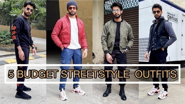 '5 BUDGET STREETSTYLE OUTFITS FOR MEN 2022 | LATEST MEN\'S FASHION'