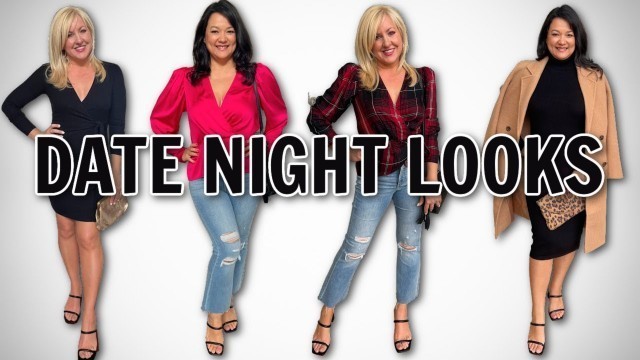 'Casual Date Night Outfits for Women Over 40 | 6 Night Out Outfits'