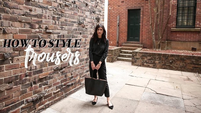 'HOW TO STYLE WORK TROUSERS: Casual, evening & office workwear outfits | 20 OUTFIT IDEAS Mademoiselle'