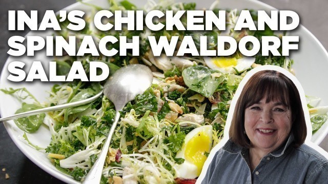 'Ina Garten\'s Chicken and Spinach Waldorf Salad | Barefoot Contessa | Food Network'