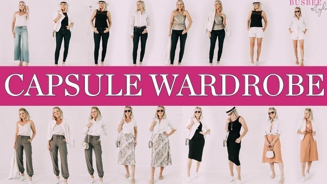 'Casual Summer Capsule Wardrobe'