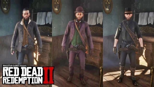 'RED DEAD REDEMPTION 2 - BEST OUTFITS #02 (NIKO BELLIC, BLACK RIDER, JOKER & MORE!)'