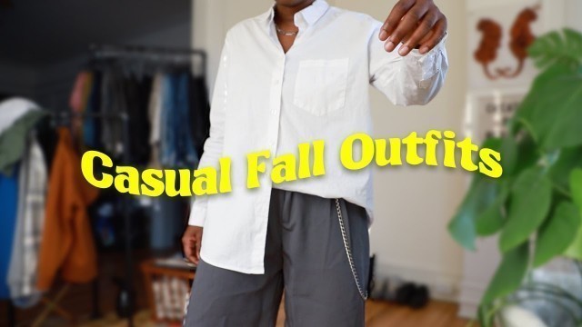 'Casual Fall Outfits for Tomboys (Streetwear + Smart Casual)'