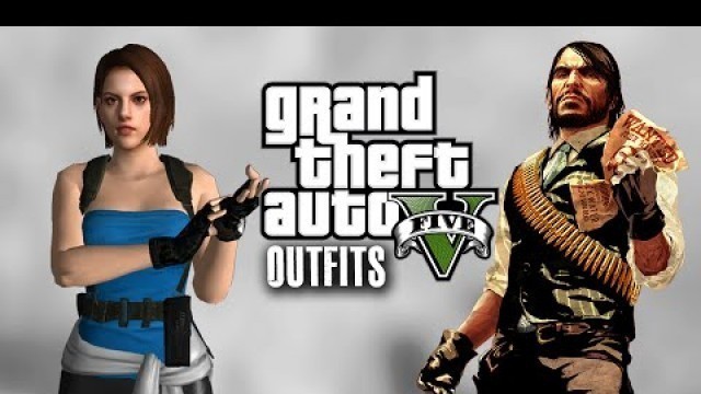 'GTA 5 Online - Outfits (Red Dead Redemption, Jill Valentine & Rocky)'