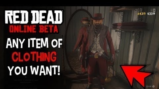 'Red Dead Redemption 2 Online - Unreal Clothing Glitch! Get All High Rank Clothing For Nearly Free!'