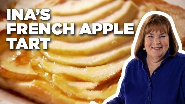 'Ina\'s French Apple Tart | Barefoot Contessa: Cook Like a Pro | Food Network'