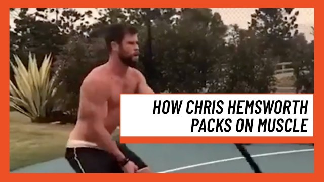 'How Chris Hemsworth Packs On Muscle | Men\'s Health UK'