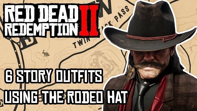 '6 Story Outfits Using the Rodeo Hat || Red Dead Redemption 2'