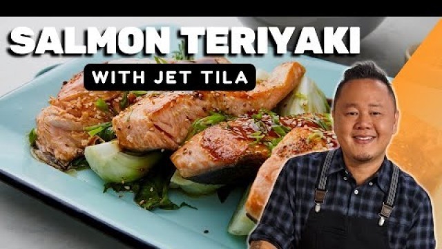 'Jet Tila\'s Salmon Teriyaki | In the Kitchen with Jet Tila | Food Network'