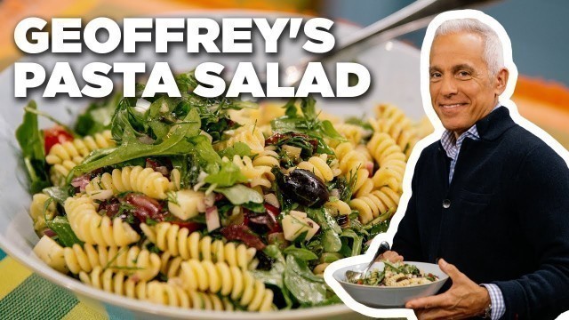 'Geoffrey Zakarian\'s Pasta Salad with Tomatoes and Cucumbers | The Kitchen | Food Network'