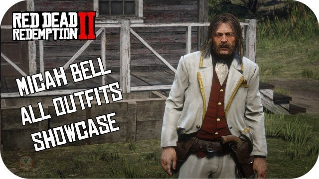 'All Micah Outfits Showcase RDR2 Micah Bell Model Clothing [RDR2 Outfit Changer]'