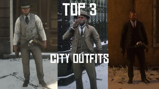 'Top 3 City Outfits | Red Dead Redemption 2 Online'