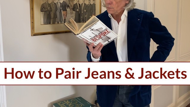 'How to Pair Jeans with Jackets (Smart Casual Style)'