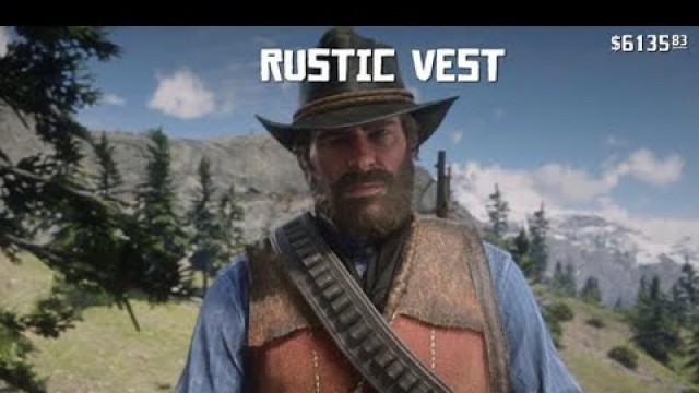 'Red Dead Redemption 2 Clothing Crafting Upgrades : Rustic Vest'