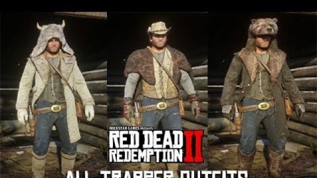 'Red Dead Redemption 2 - All TRAPPER Outfits'